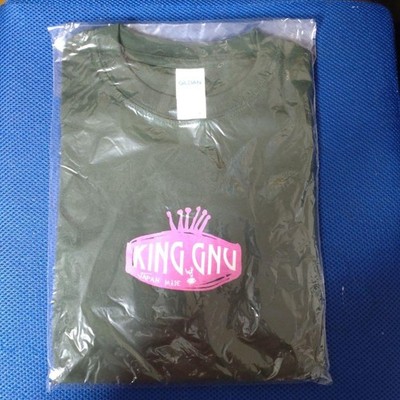 King Gnu T-shirt size M Green Pink 2019 tour sympa Limited Edition Unopened