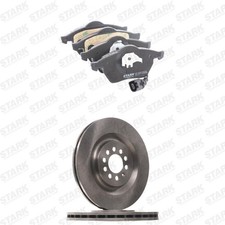 Bremsenset Bremsscheiben +Bremsbeläge Vorne für SEAT Leon Schrägheck (1M1) 323mm