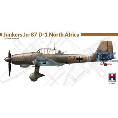 Hobby 2000 H2K72019 Junkers Ju-87 D-1 ''North Africa''