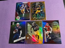 JuJu Smith-Schuster (5) Cards 2020-23 Panini Chiefs, Patriots, Steelers