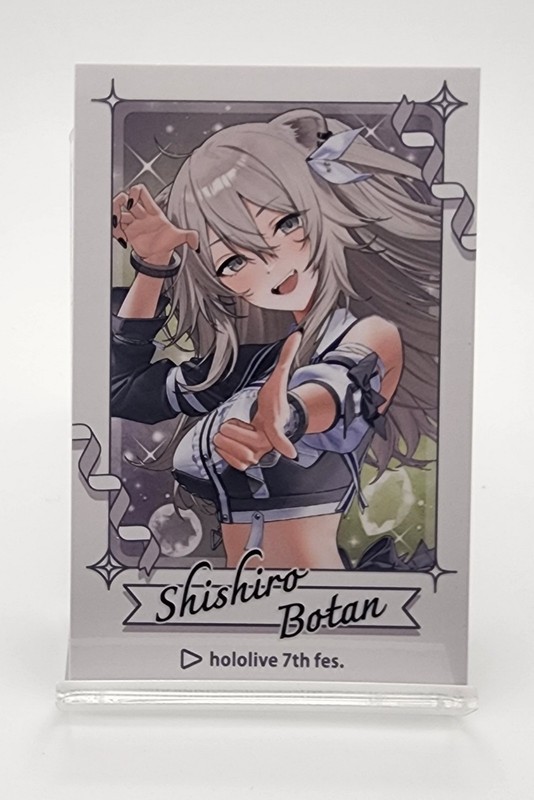 Shishiro Botan hololive 7th fes. Ridin' on Dreams Cheki-Style Card Stage 2
