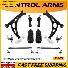 Control Arm Kit Set Suspension Wishbone Front Tie Rod End For Volkswagen Touran