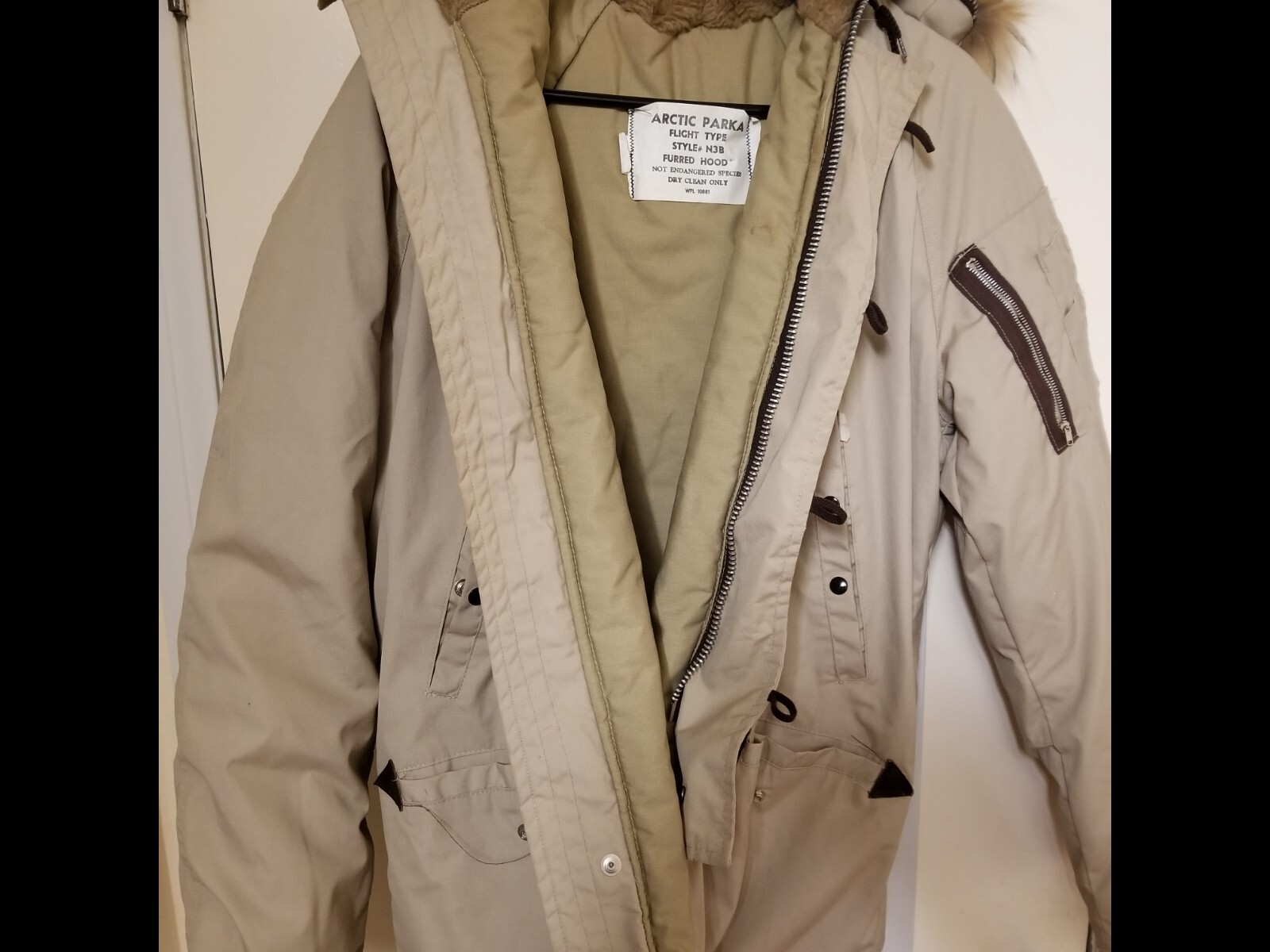artic parka jacket universal thread large - image 1
