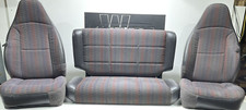 97-02 Jeep Wrangler Tj Front Left Right Seats Rear Seat Complete Aztec Agate