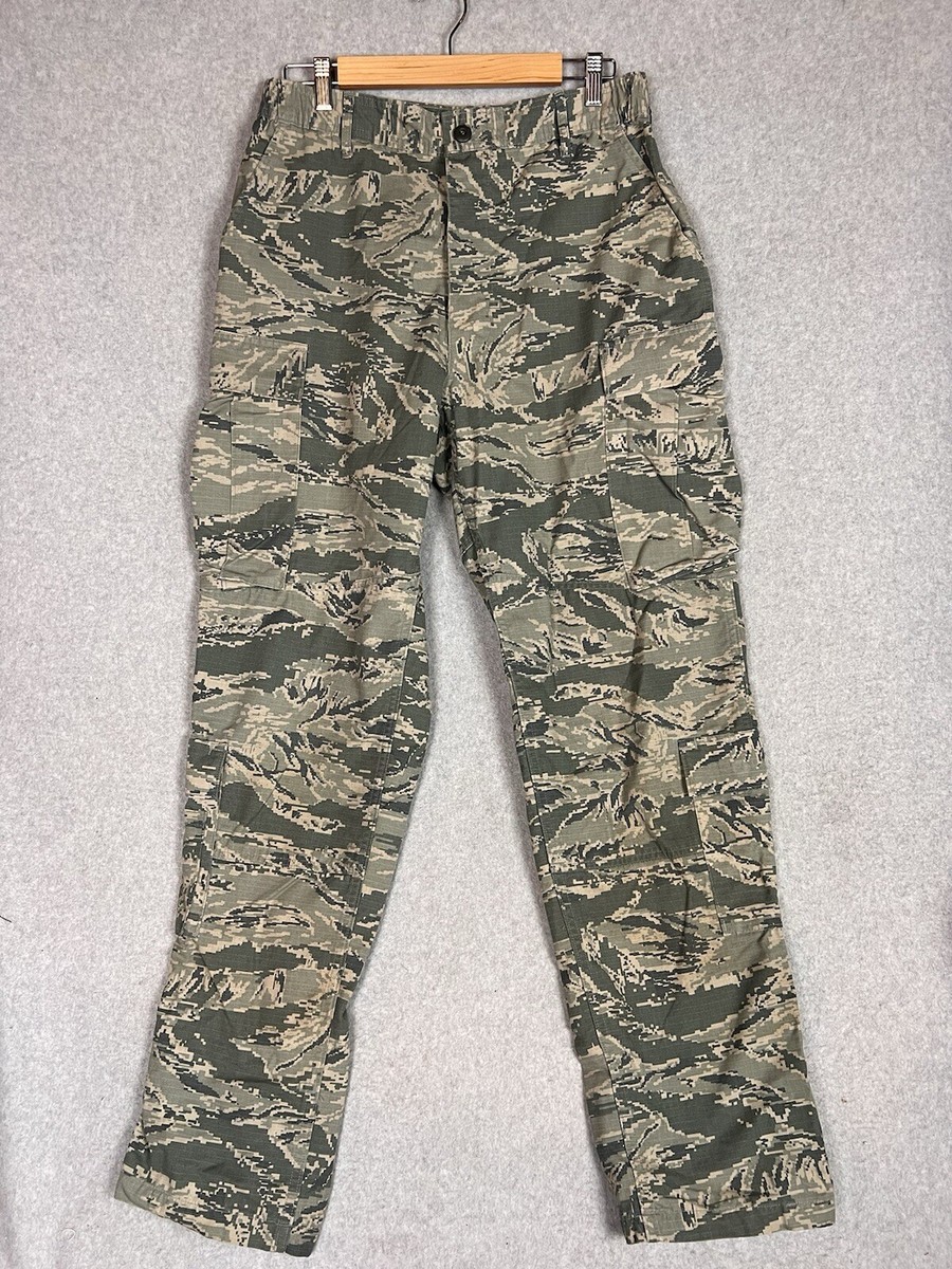 Air Force Pattern Camo Pants Mens 34X32 Tiger Camo Utility Cargo