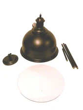 Park Harbor PHPL5081BRZ Industrial Chisum 13" 1 Light Single Pendant- Bronze