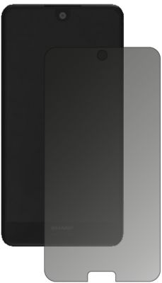 Schutzfolie für Sharp Aquos C10 mit Sichtschutz Blickschutz Folie