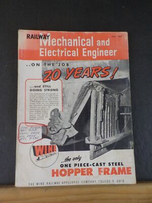Eisenbahn Maschinenbau und Elektrotechniker 1950 Mai V 124 #5
