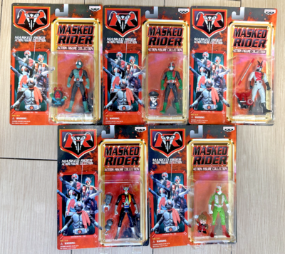 Masked Rider Action Figure Collection 1998 VINTAGE Excellent