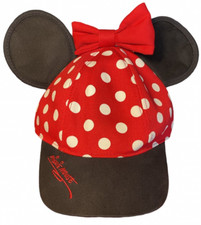 NOS Authentic Disney Parks Minnie Mouse Youth Adjustable New Hat
