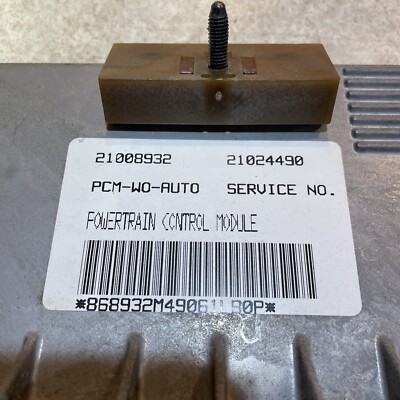 saturn PD 99×2 1999 SATURN S SERIES ECU ECM AT ENGINE COMPUTER CONTROL MODULE