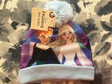 New Frozen II Winter Hat Child Tuque Size 2-6x NWT Elsa
