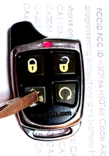 CODE ALARM CATX-MT 4-BUTTON RED LED REMOTE CAR STARTER KEY FOB H50T46 H5OT46 oem