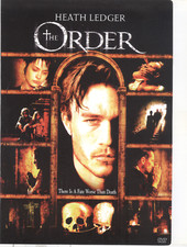 No Disc No Case ORIGINAL COVER ART The Order 2003 DVD Cover Heath Ledger