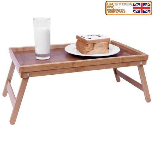 Prime Trays Bamboo Serving Folding Decorative Rectangular Ottoman Tray; Bed Tray eBay
