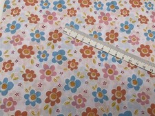 X5 Metres  Polycotton Fabric Material Daisys  Shabby Chic FloraL/Job Lot bundle
