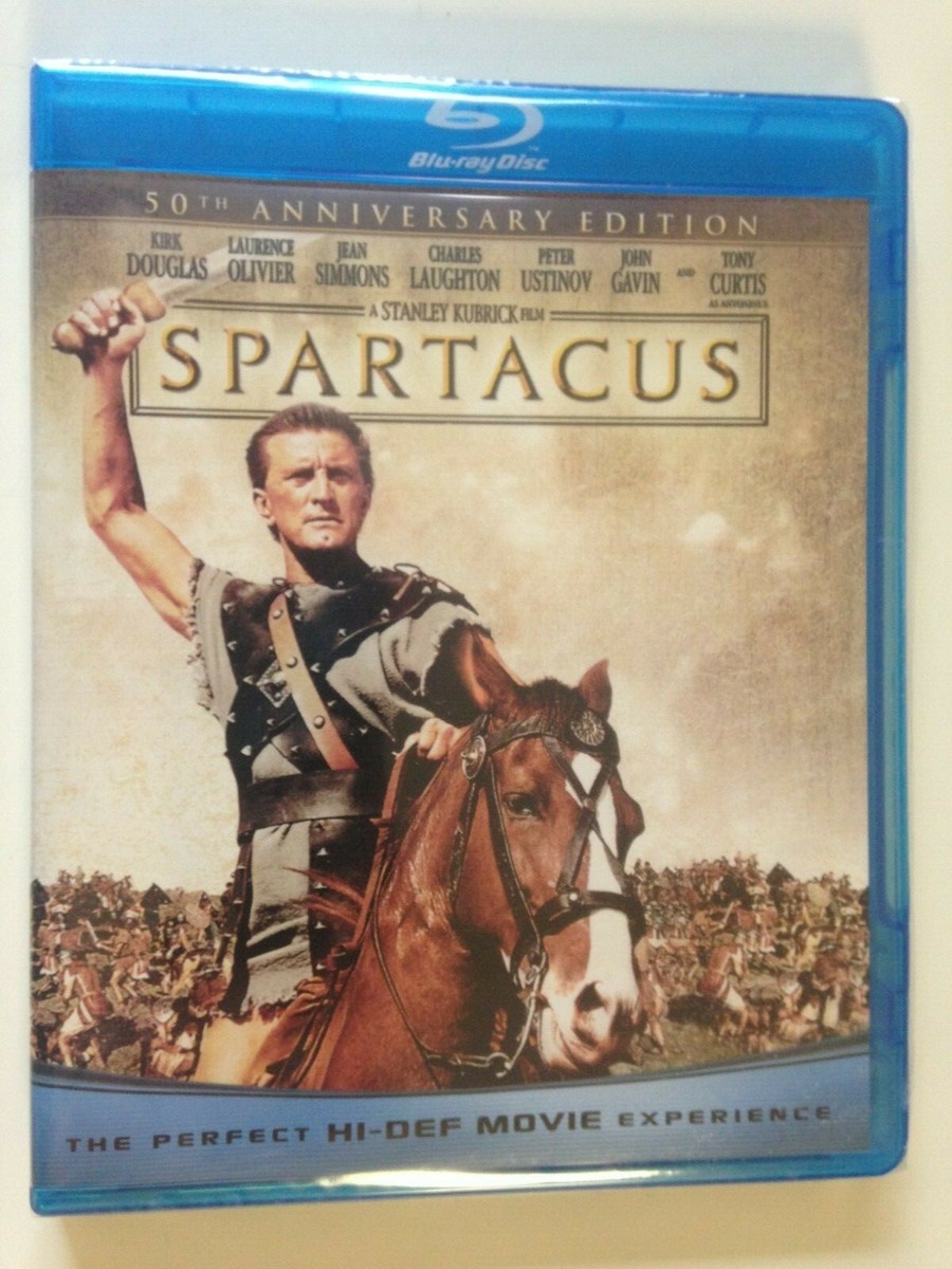 Spartacus (Blu-ray Disc, 2010, 50th Anniversary Edition)(NEW