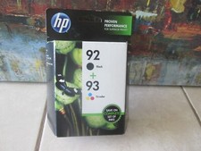 Genuine HP 92 93 Ink Cartridge Combo for HP6310 C3150 C3180 7850 Printer-OEM Ink