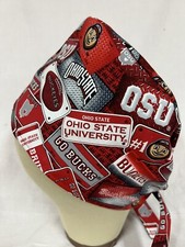 Men/Women Surgical Scrub Cap Lined Ohio Very Cool 100 Cotton