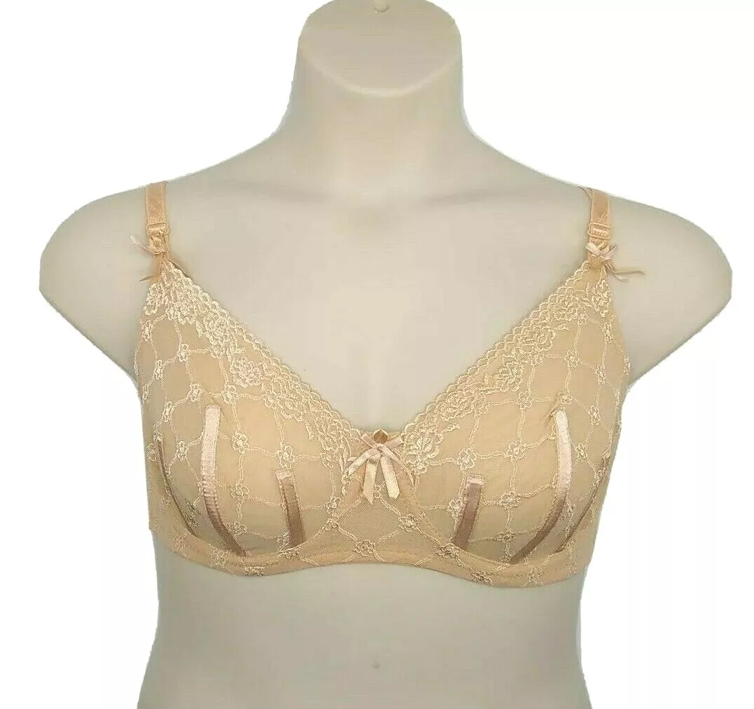 Fredericks Of Hollywood Marilyn Embroidered Full Coverage Bra Size