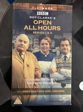 Open All Hours VHS Cassette Box Set Series 1 & 2