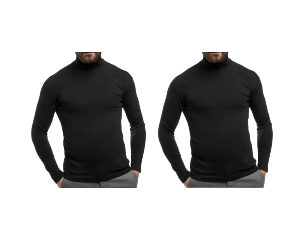 Maglia Uomo Dolcevita Lupetto Felpato Manica Lunga TOOCOOL F3252 – Casual Basic - Foto 2