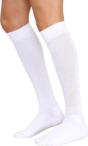 Pairs Unisex Football Socks for Outdoor Sports Rugby, Hockey Adults Men Women - Picture 24 of 24