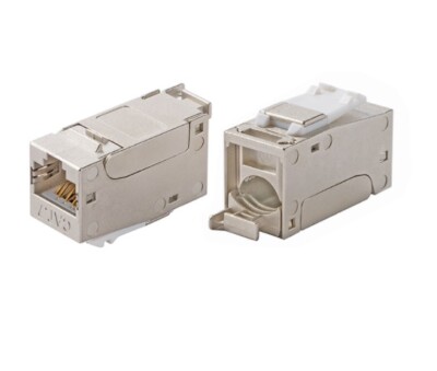 Presa Rete Nera Living Now Compatibile RJ45 CAT6 | Connettività Ottimale e Design Moderno