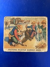 1933 Wild West Series 33 Branding a Calf