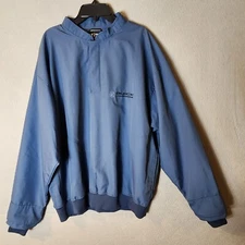 Zero Restriction Golf Outerwear Jacket Mens Medium LTW Fairway Check Long Sleeve