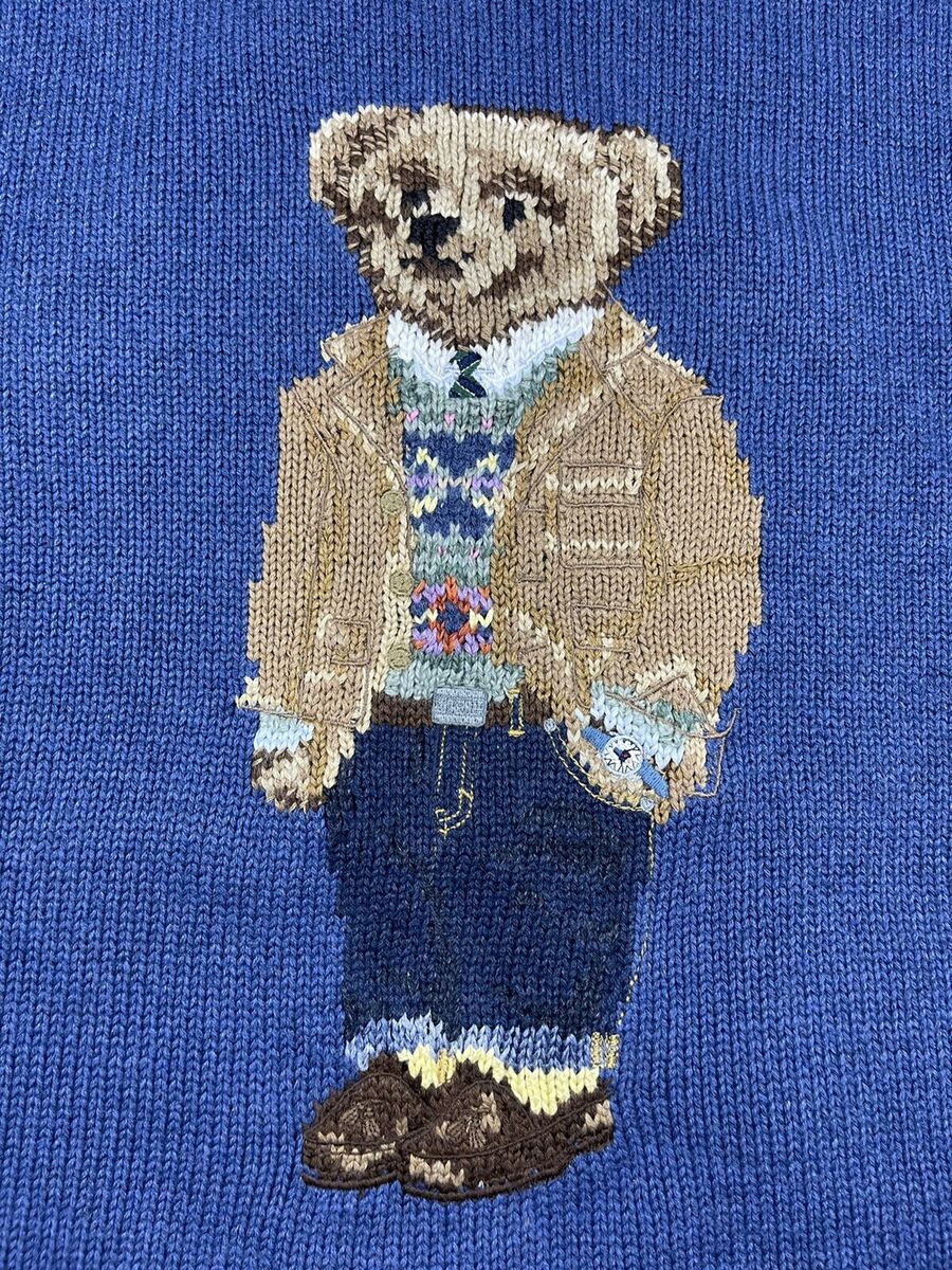 Polo Ralph Lauren Polo Bear Sweater Knit 1XB Big & Tall | eBay Polo Ralph Lauren Polo Bear Sweater Knit 1XB Big & Tall | eBay