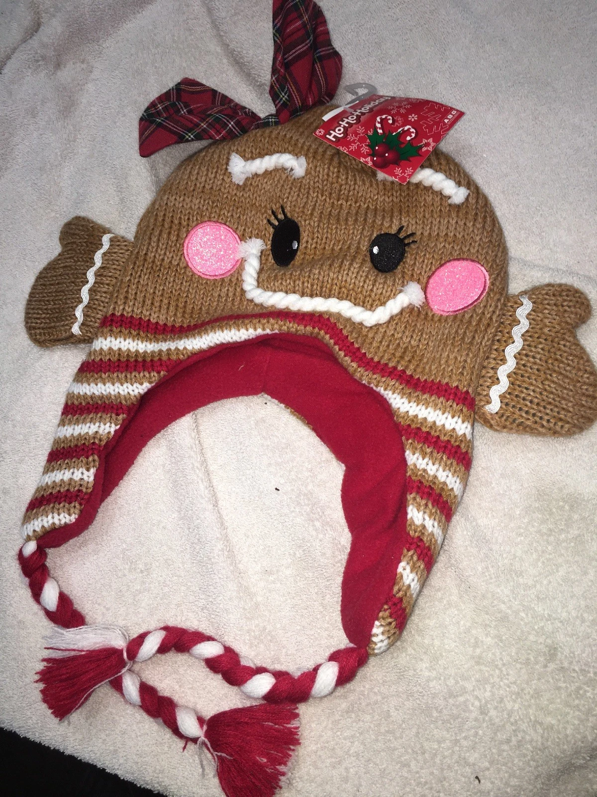 Holiday Gingerbread Hat