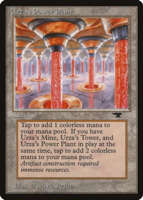 Urza's Power Plant COLUMNS 1x MtG Antiquities ATQ PLAYED