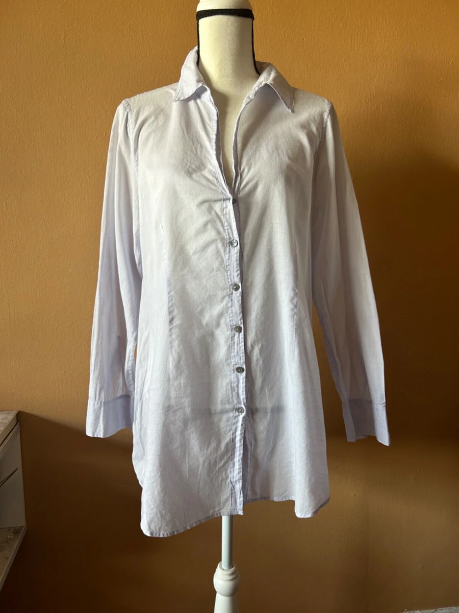 Eileen fisher sales button down shirt