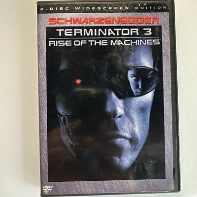 Terminator 3 Rise of The Machines (DVD, 2 Discs) Widescreen Edition