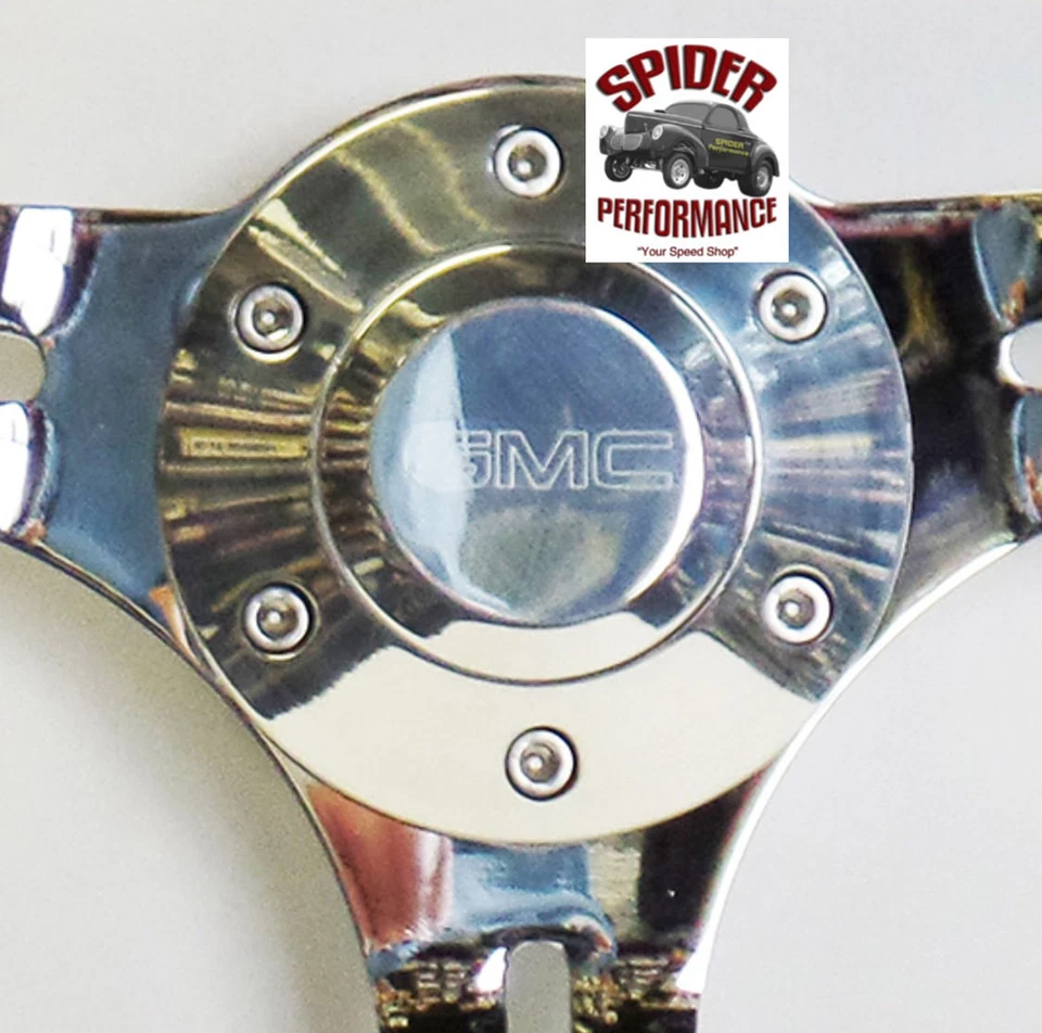 1974-1979 GMC Suburban GMC pickup volante de madeira 15" MOGNO ESCURO - Imagem 3 de 4