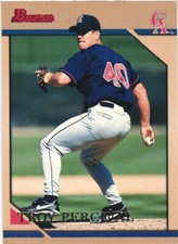 1996 Bowman #6 Troy Percival California Angels