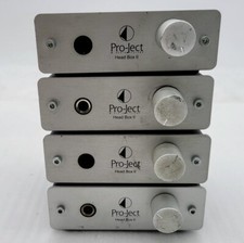 Lot of 4 Pro-Ject Audio Head Box II Headphone...