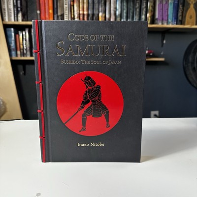 THE CODE OF THE SAMURAI by Inazo Nitobe ~Double pages Hardcover