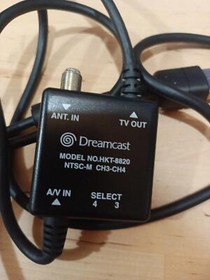 Sega dreamcast official rf adapter