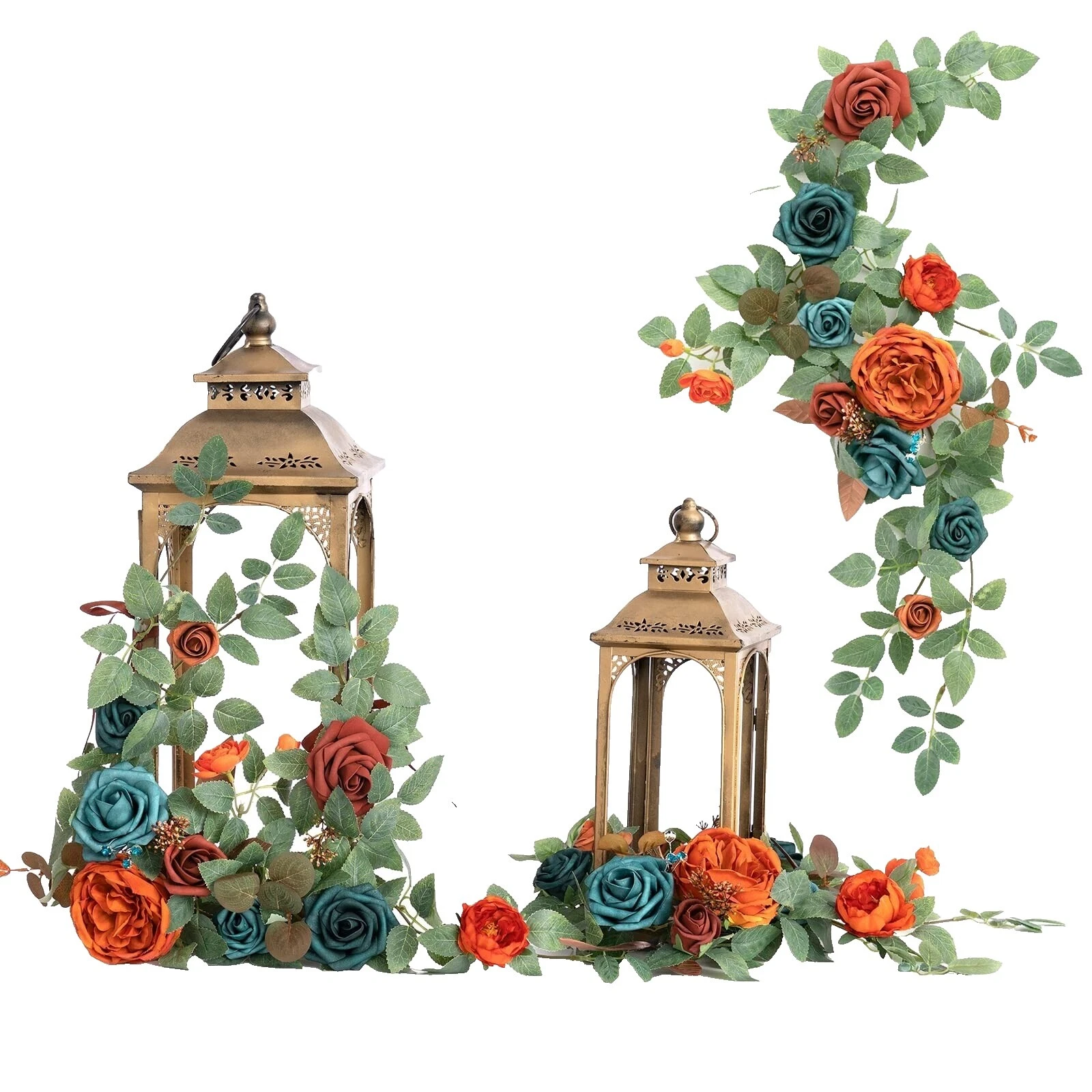 Ling's momento Tela Decoraciones de Mesa Boda