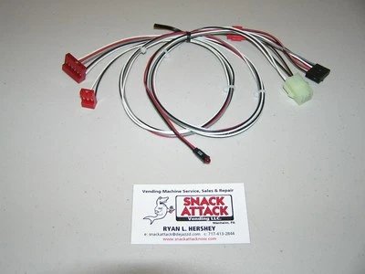 (AP) AUTOMATIC PRODUCTS SNACKSHOP 6600 & 7600 MARS MEI BILL VALIDATOR HARNESS