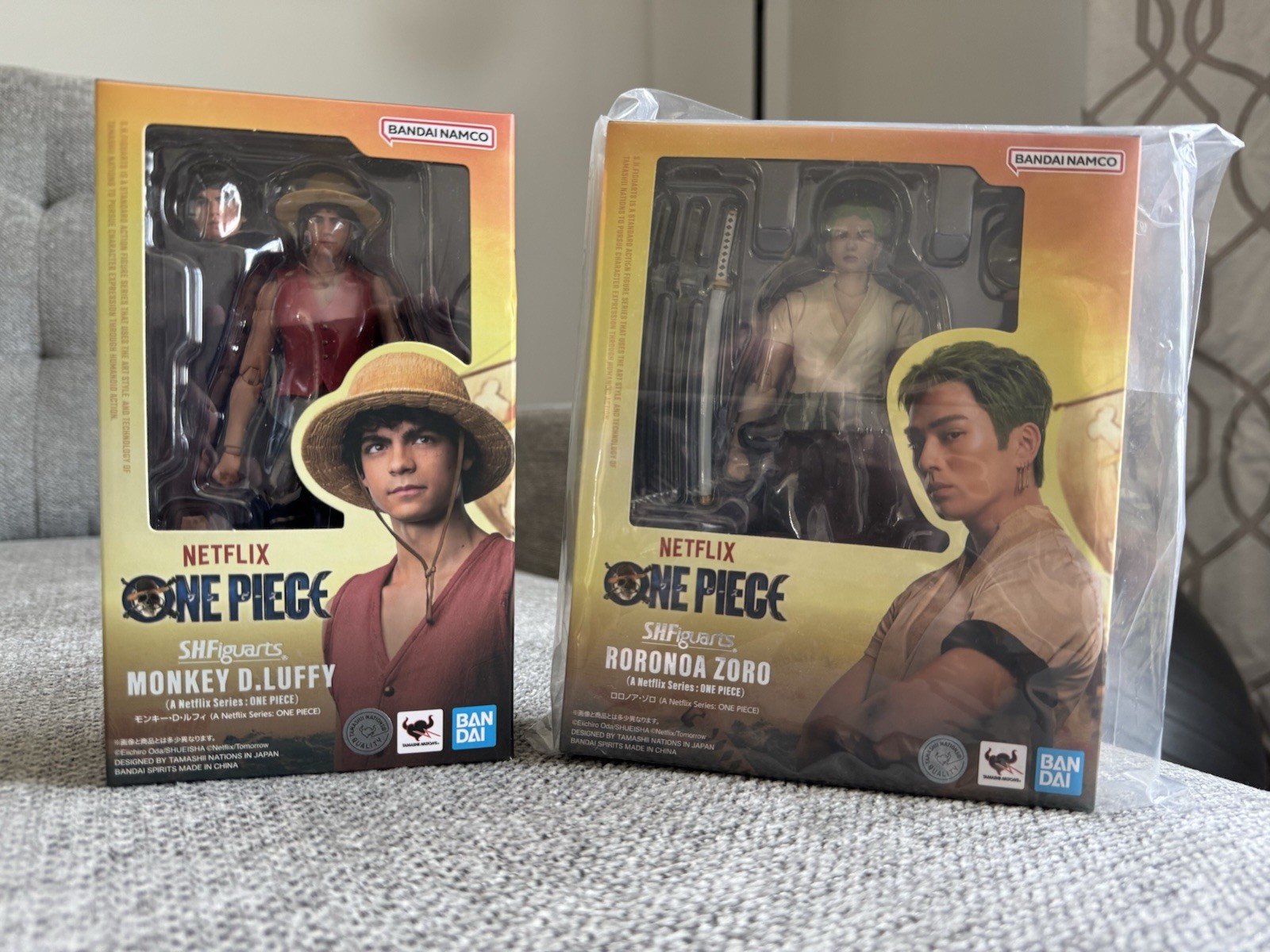 S.H.Figuarts One Piece Netflix Live Action Film Ver. Monkey D Luffy Roronoa Zoro