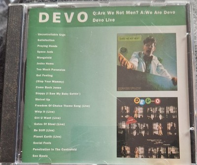 Devo - Are We Not Men ? We Are Devo / CD Album 