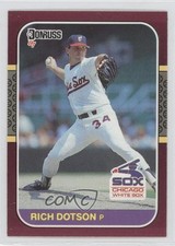 1987 Donruss Opening Day Box Set Richard Dotson #238 0b5