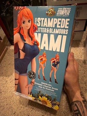One Piece Nami Ichiban Kuji D Prize Stampede The Movie Figure Bandai