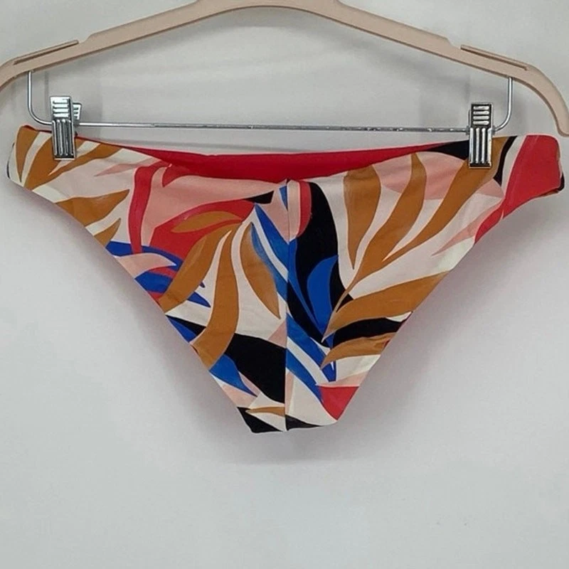 Traje de baño reversible prAna talla grande Tropics Gemma Hipster bikini O4-10 Foto 4 de 4