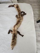 Vintage Genuine Double Mink Neck Wrap 1940s