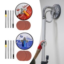 Plaster Sander, Wall Sander with 5 Abrasive Sheets, Manual Plaster Sander for