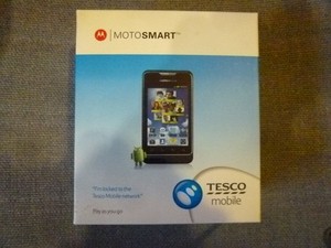 Motorola MotoSmart M0D11 1GB schwarz Locked to Tesco Smartphone - ungetestet ohne SIM